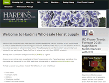 Tablet Screenshot of hardins.com